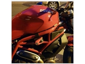 kilit Kulp destek disk fren kilitler porte hırsızlığa karşı Ducati canavar 797 2019 3d print model - Mito3D
