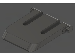 logitech k270 mk270 tastiera gamba piedi piede 3d print model - Mito3D