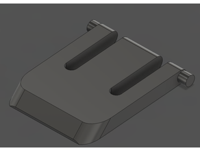 logitech k375 tastiera gamba piede In piedi 3d print model - Mito3D