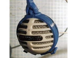 Samson göktaşı mikrofon Kulp destek klips binmek 3d print model - Mito3D