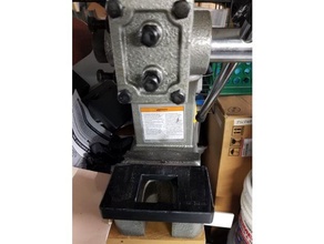 harbor freight arbor press tooling plate sacrificial dake famco hole punch rivet shop tool 3d print model - Mito3D