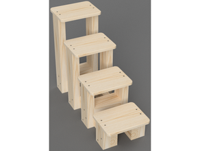 Evcil Hayvan merdivenler 3d print model - Mito3D