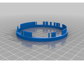 9 bit absoluto singletrack gris código giratorio codificador ángulo óptico mantarraya robot 3d print model - Mito3D