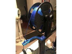 cr6 montar filamento guías 3d print model - Mito3D