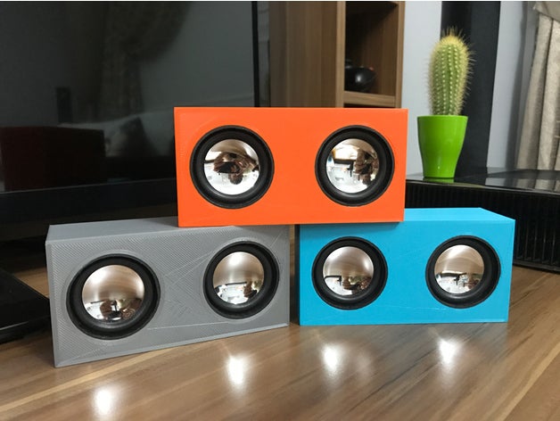 DIY Bluetooth boombox orateur 3D print model - Mito3D