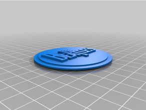 beatles modular logo insert 3d print model - Mito3D