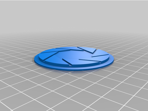 aperture modular logo insert labs portal 3d print model - Mito3D