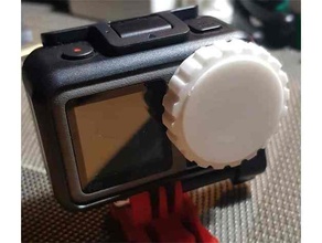 dji osmo action protector lente tapa 3d print model - Mito3D