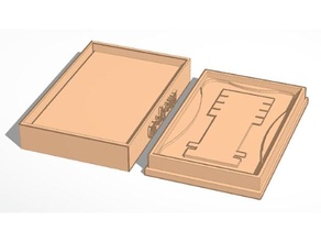 Box Handy Mobiltelefon Stand 3d print model - Mito3D