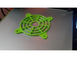 fan grid cover 90 80 70 mm 80mm 90mm plate 3d print model - Mito3D