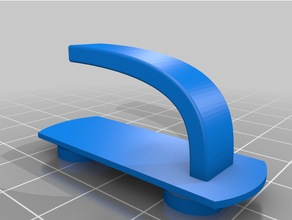 pesado dever grampo suporte 3d print model - Mito3D