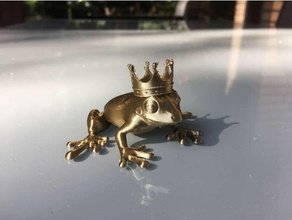 der froschk nig frog prince grimm king mrchen tales 3d print model - Mito3D