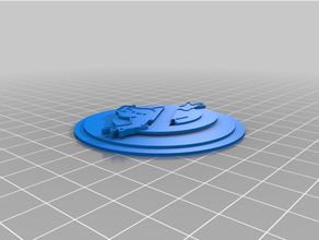 cazafantasmas modular logo insertar fantasma 3d print model - Mito3D