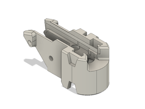 bpmagback2 rail 3d print model - Mito3D