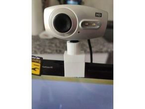 Confiar Webcam suporte computador portátil 3d print model - Mito3D