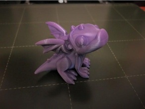 socially-responsible covid dragon easy print 3d print model - Mito3D