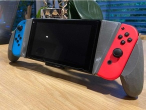 Nintendo interruptor Joycon firmeza console doca jogos presente mario caso bainha videogame zelda 3d print model - Mito3D
