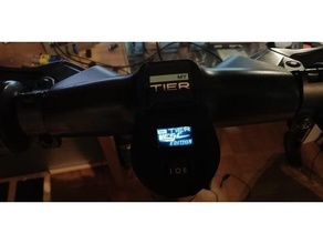 mytier sxt max custom oled display electric scooter 3d print model - Mito3D