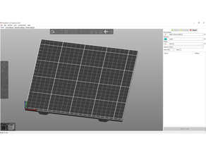 Netz a8 Prusaslicer Benutzerdefiniert Bett Modell Textur angepasst Prusa Allesschneider 3d print model - Mito3D
