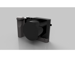 panasonic lumix gx800 gx850 gf9 camera grip 850 3d print model - Mito3D