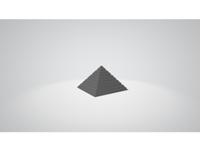 piramit çizgiler 3d print model - Mito3D
