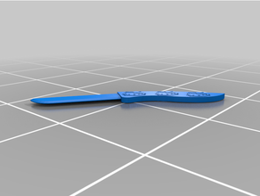 gatito cuchillo Hola 3d print model - Mito3D