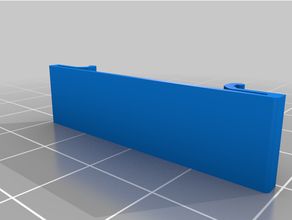 sidewinder x1 nastro cavo clip 3d print model - Mito3D
