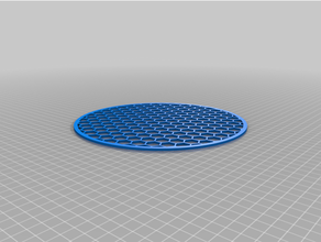 hexagon mesh 3d print model - Mito3D