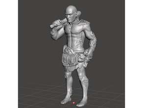 búho hartshorn masculino humano pirata pionero ajenjo 3d print model - Mito3D