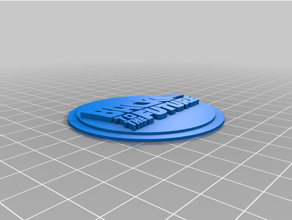 futuro modular logotipo inserir 3d print model - Mito3D