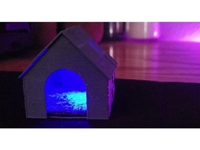 dog house easy simple 3d print model - Mito3D