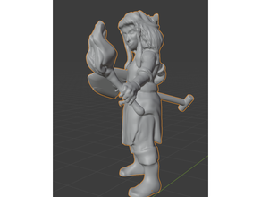 cadence - crypt necrodancer character dnd hyrule miniature video game 3d print model - Mito3D