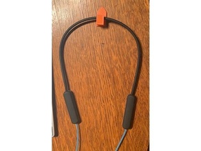 small hook bluetooth headset headphone holder wall hanger 3d print model - Mito3D