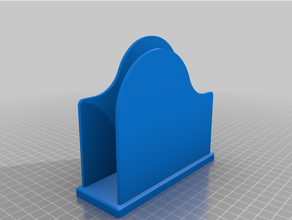 napkin holder - tall 3d print model - Mito3D