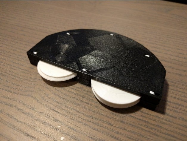 eğri fare ekran 3D print model - Mito3D