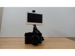 camera monitor enclosure 3d print model - Mito3D