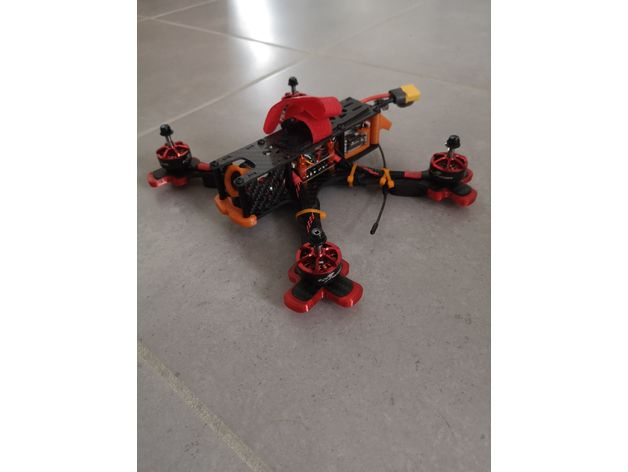 tbs source v3 hd fpv cam conversion caddx vista dji quadcopter 3D print model - Mito3D
