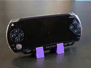 psp 1000 display stand display display stand playstation portable psp psp 1000 psp fat stand 3d print model - Mito3D