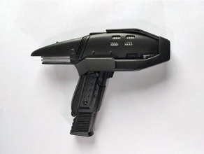 star trek assault phaser holster startrek 3d print model - Mito3D