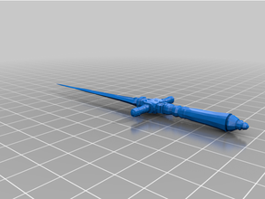 aquamarine dagger dark souls 3 video game 3d print model - Mito3D