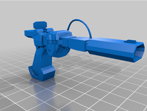 onde choc pistolet transformateurs 3d impression vidéo Jeux 3d print model - Mito3D