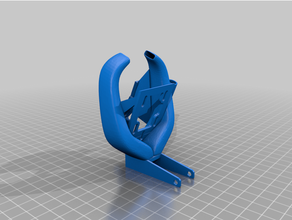 s8 fang fan mount sunlu 3d print model - Mito3D