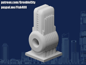 greeblecity cyberpunk tachyon reattore greeblecitycyberpunk 3d print model - Mito3D