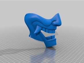 azul espírito mempo fatiado 3d print model - Mito3D