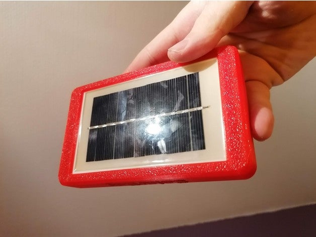 solar cobrando caso bainha Arduboy 3D print model - Mito3D