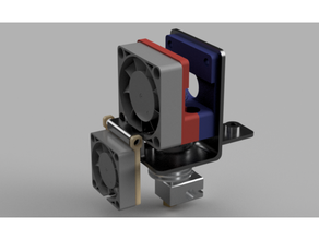 e3d v6 adapter geeetech i3 pro direct extruder drive 3d print model - Mito3D
