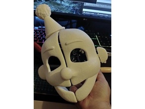 Ennard máscara fnaf noches Freddy's imprimible 3d print model - Mito3D