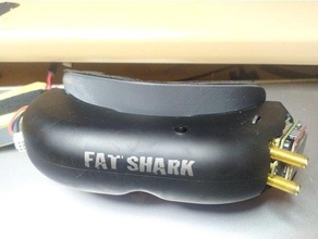 fatshark faceplate attitude v3 fat shark fpv 3d print model - Mito3D
