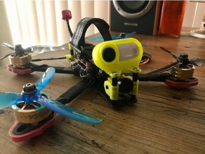 johny fpv Cadre insta360 capuche ornement astrox5 drone générique exhorte 5 monter quad quadcopter bobine titulaire soutien 3d print model - Mito3D