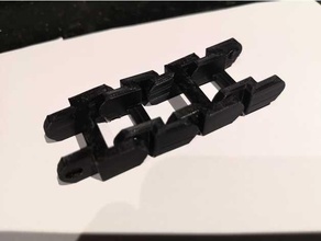 easy print cable chain 3d print model - Mito3D